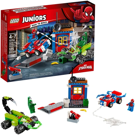 LEGO Juniors: Spider-Man vs. Scorpion Street Showdown LEGO Juniors: Spider-Man vs. Scorpion Street Showdown