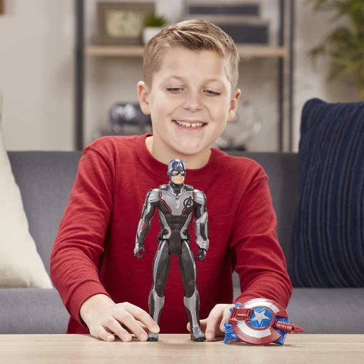 Marvel Avengers Endgame Titan Hero Power Fx Captain America - مارفيل - Image 7