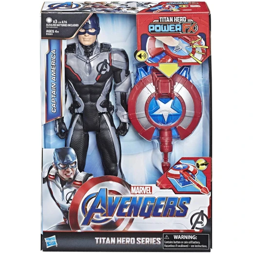 Marvel Avengers Endgame Titan Hero Power Fx Captain America - مارفيل - Image 9