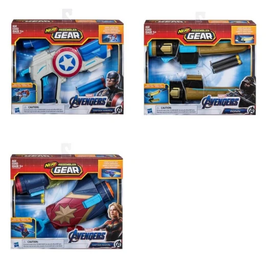 NERF Assembler Gear Marvel Avengers - Assorted NERF Assembler Gear Marvel Avengers - Assorted