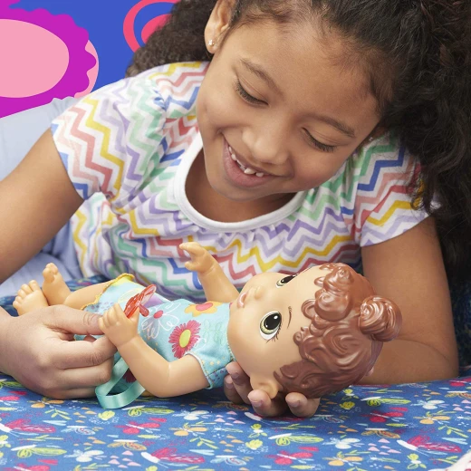 Baby Alive Baby Lil Sounds: Interactive Brown Hair Baby Doll for Girls - بيبي حبيبي - Image 8