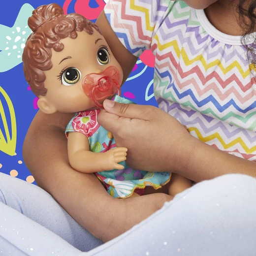 Baby Alive Baby Lil Sounds: Interactive Brown Hair Baby Doll for Girls - بيبي حبيبي - Image 2