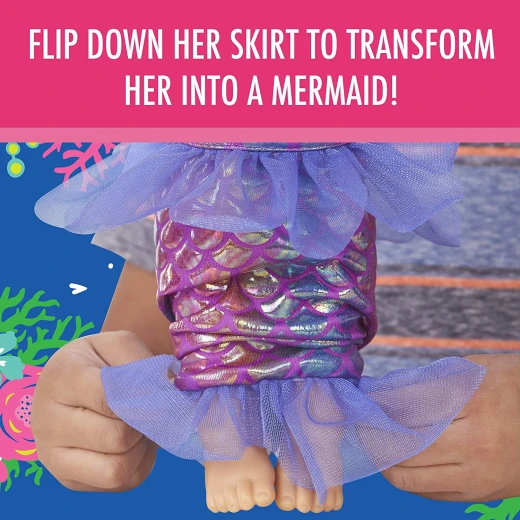 Baby Alive Shimmer N Splash Mermaid (Brown Hair) - بيبي حبيبي - Image 5