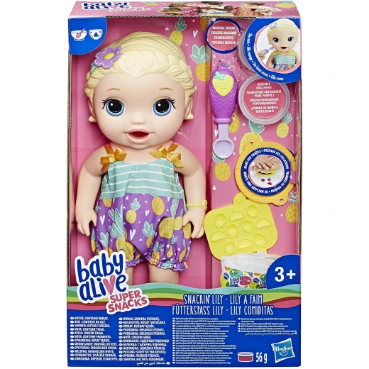 Baby Alive Snackin Lily (Blond Hair) Baby Alive Snackin Lily (Blond Hair)