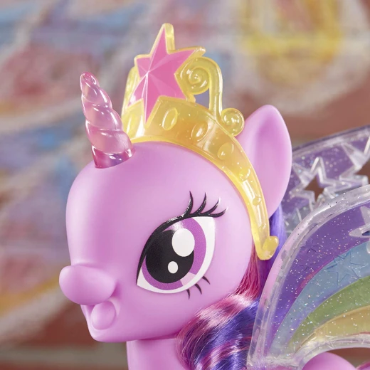 My Little Pony Rainbow Wings Twilight Sparkle, Pony Figure with Lights and Moving Wings - ماي ليتل بوني - Image 7