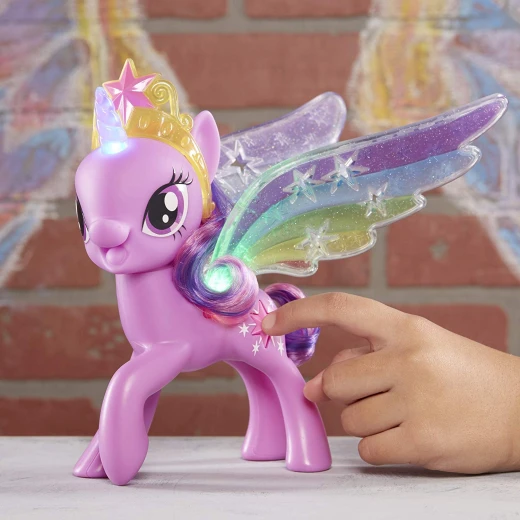 My Little Pony Rainbow Wings Twilight Sparkle, Pony Figure with Lights and Moving Wings - ماي ليتل بوني - Image 6