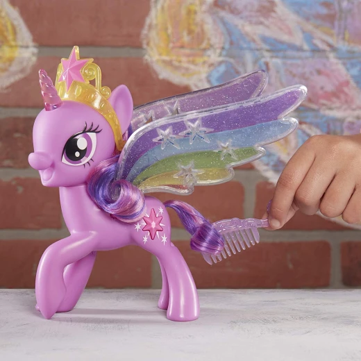 My Little Pony Rainbow Wings Twilight Sparkle, Pony Figure with Lights and Moving Wings - ماي ليتل بوني - Image 4