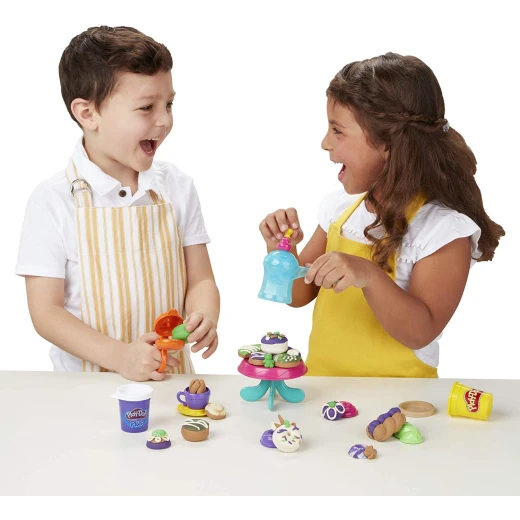 Play-Doh Kitchen Creations - Delightful Donuts Play Food Set - بلاي دوه - Image 5