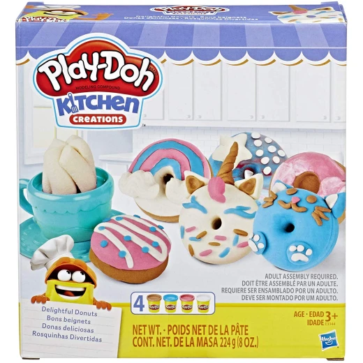 Play-Doh Kitchen Creations - Delightful Donuts Play Food Set