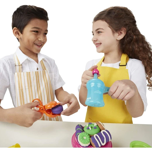 Play-Doh Kitchen Creations - Delightful Donuts Play Food Set - بلاي دوه - Image 2