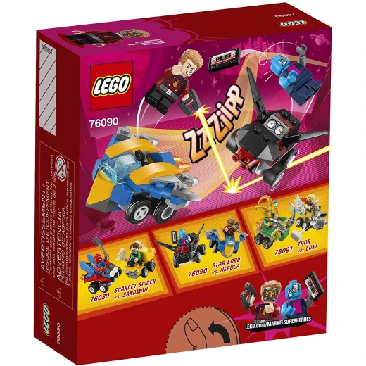 LEGO Super Heroes Mighty Micros: Star-Lord vs. Nebula - ليجو - Image 2