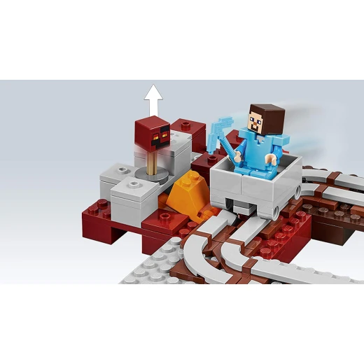 LEGO MineCraft: The Nether Railway - ليجو - Image 9