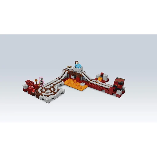 LEGO MineCraft: The Nether Railway - ليجو - Image 10