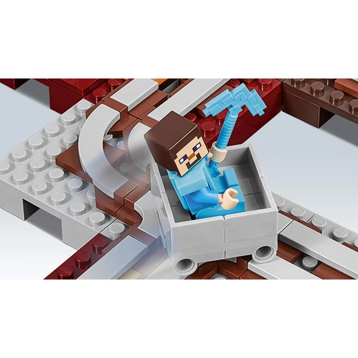 LEGO MineCraft: The Nether Railway - ليجو - Image 7