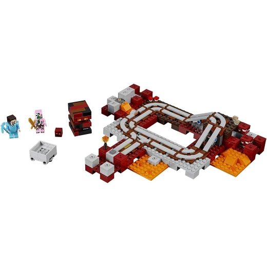 LEGO MineCraft: The Nether Railway - ليجو - Image 8