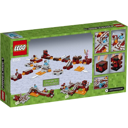 LEGO MineCraft: The Nether Railway - ليجو - Image 2