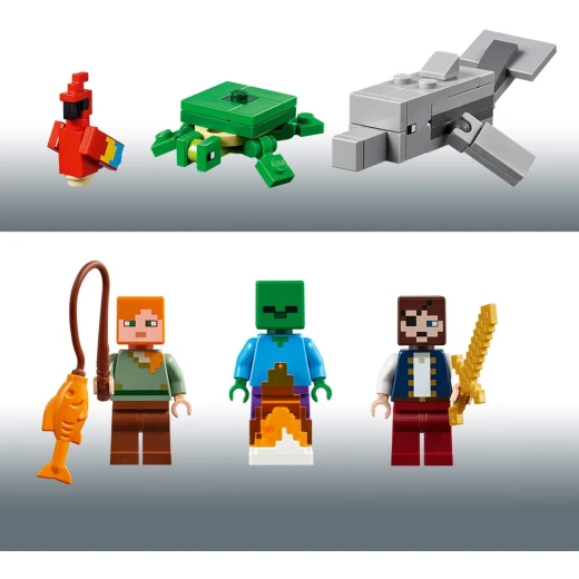 LEGO MineCraft: The Pirate Ship Adventure - ليجو - Image 3