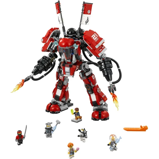LEGO Ninjago Movie Fire Mech Toy - ليجو - Image 3