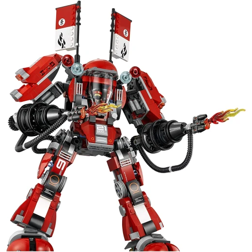 LEGO Ninjago Movie Fire Mech Toy - ليجو - Image 5