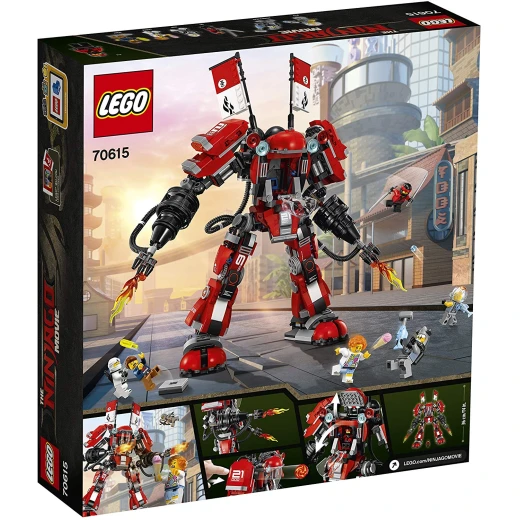 LEGO Ninjago Movie Fire Mech Toy - ليجو - Image 6