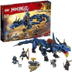LEGO Ninjago Stormbringer Dragon Toy, Masters of Spinjitzu Action Figure - ليجو