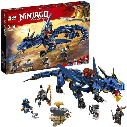 LEGO Ninjago Stormbringer Dragon Toy, Masters of Spinjitzu Action Figure