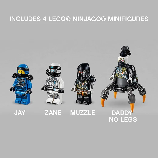 LEGO Ninjago Stormbringer Dragon Toy, Masters of Spinjitzu Action Figure - ليجو - Image 7