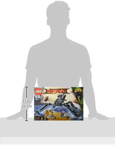 LEGO Ninjago Movie Water Strider Toy, 494 pieces - ليجو - Image 2