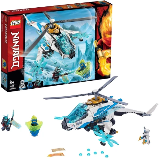 LEGO Ninjago: ShuriCopter Speed Build, 361 pieces. LEGO Ninjago: ShuriCopter Speed Build, 361 pieces.