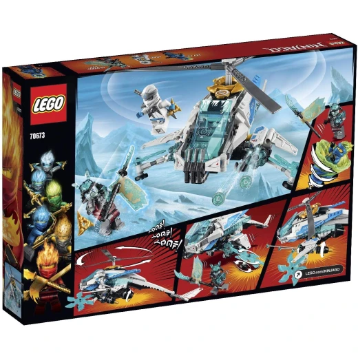 LEGO Ninjago: ShuriCopter Speed Build, 361 pieces. - ليجو - Image 9