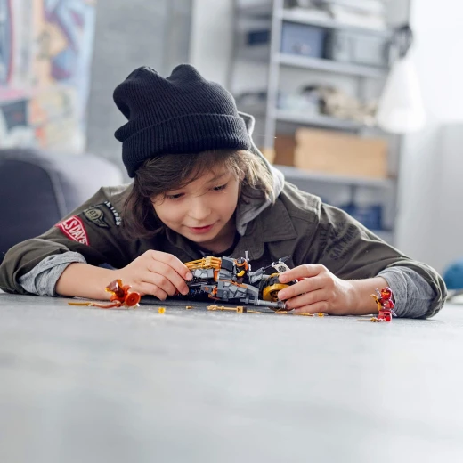 LEGO Ninjago: Cole's Dirt Bike, 212 pieces - ليجو - Image 4