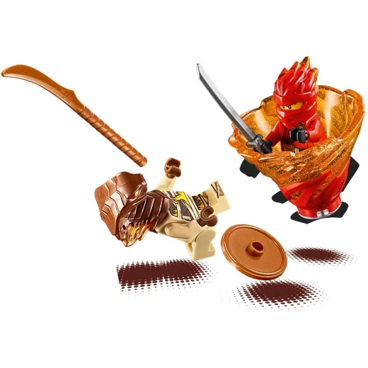 LEGO Ninjago Fire Fang Snake Toy for Kids with 4 Minifigures, Masters of Spinjitzu Playset, 463 pieces. - ليجو - Image 5