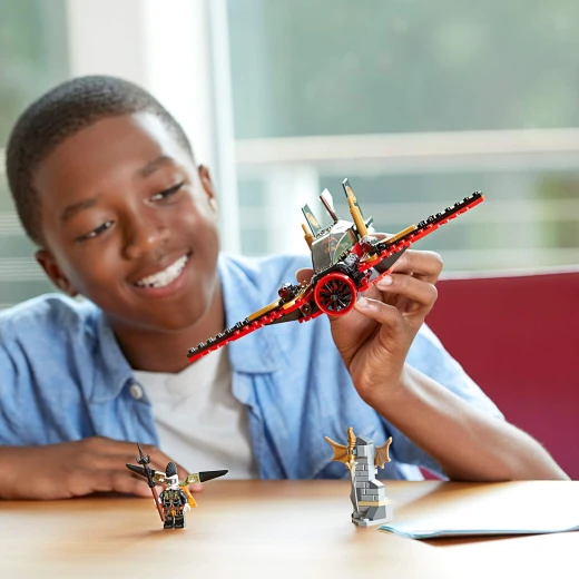 LEGO Ninjago Destiny's Wing Toy Jet Plane, 181 pieces - ليجو - Image 4