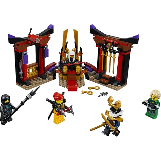 LEGO Ninjago Masters of Spinjitzu, Throne Room Showdown Building Set Construction Toy for Kids, 221 pieces - ليجو - Image 5
