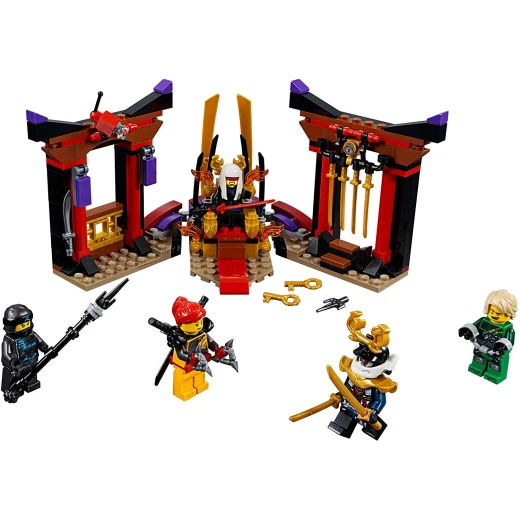 LEGO Ninjago Masters of Spinjitzu, Throne Room Showdown Building Set Construction Toy for Kids, 221 pieces - ليجو - Image 7