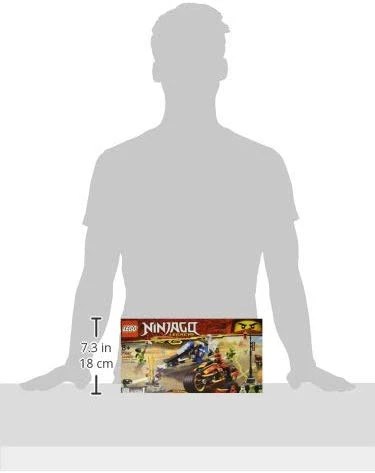 LEGO Ninjago:Kai's Blade Cycle & Zane's Snowmobile, 376 pieces - ليجو - Image 7