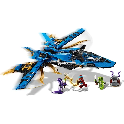 LEGO Ninjago Legacy Jay’s Storm Fighter Building Kit, 490 pieces - ليجو - Image 9