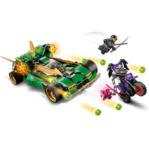 LEGO Ninja Nightcrawler, Bike and Car with Shooter Function, Masters of Spinjitzu Building Set, 552 pieces. - ليجو - Image 7