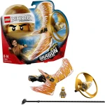 LEGO Ninjago Golden Dragon Master Flying Toy, Easy to Fly Glider for Kids - ليجو