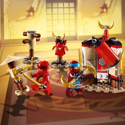 LEGO Ninjago Monastery Training Includes Kai and Nya Minifigures Building Set, 122 pieces - ليجو - Image 3