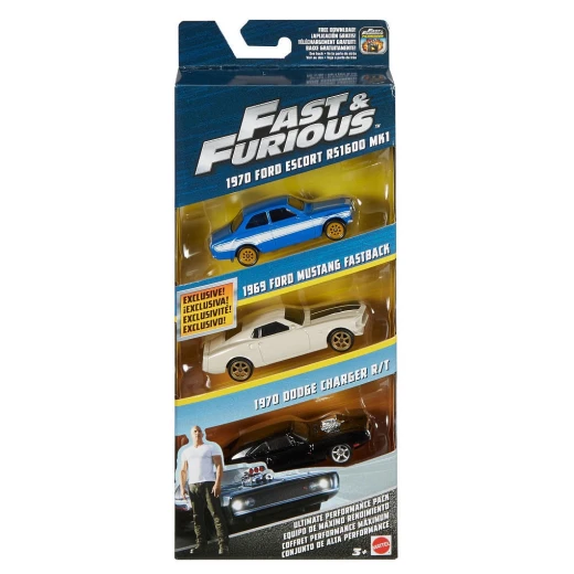 Mattel - Fast & Furious 8 Die-cast Car (3-Pack) - Assorted - ماتيل - Image 3