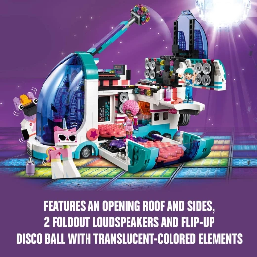 LEGO The Lego Movie 2: Pop-Up Party Bus, 1014 pieces - ليجو - Image 9