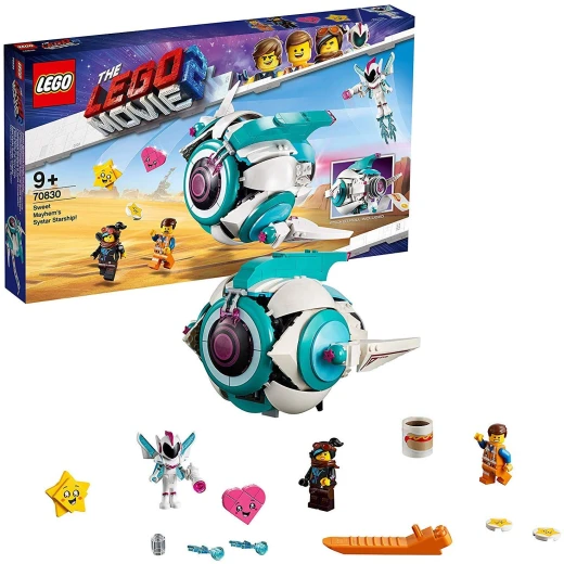 LEGO The Lego Movie 2: Sweet Mayhem's Systar Starship, 502 pieces