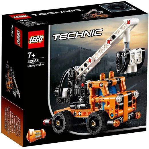 LEGO Cherry Picker Toy Truck, 2 in 1 Model, Tow Truck, 155 pieces - ليجو - Image 2