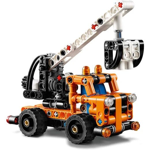 LEGO Cherry Picker Toy Truck, 2 in 1 Model, Tow Truck, 155 pieces - ليجو - Image 7