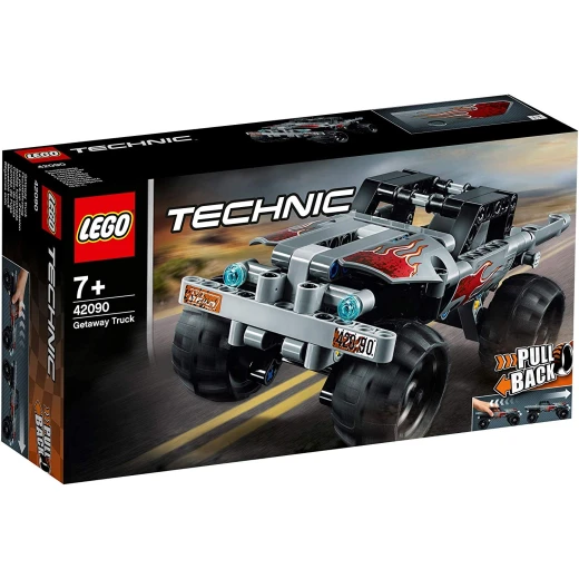 LEGO Technic Getaway Toy Truck, Pull-Back Motor, Monsters Truck Model - ليجو - Image 10