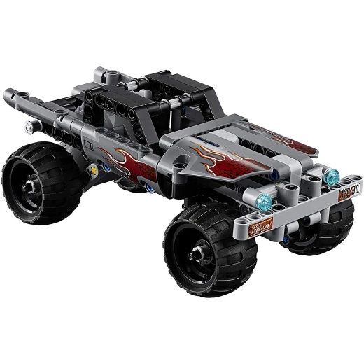 LEGO Technic Getaway Toy Truck, Pull-Back Motor, Monsters Truck Model - ليجو - Image 9