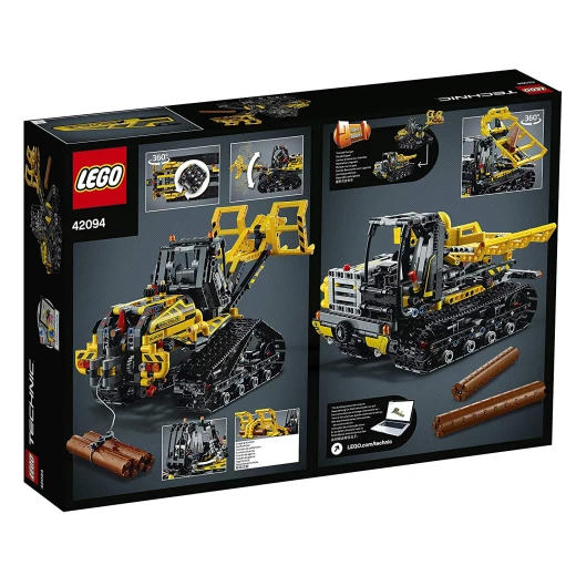 LEGO TECHNIC Tracked Loader Building Blocks for Kids (827 Pcs) - ليجو - Image 6