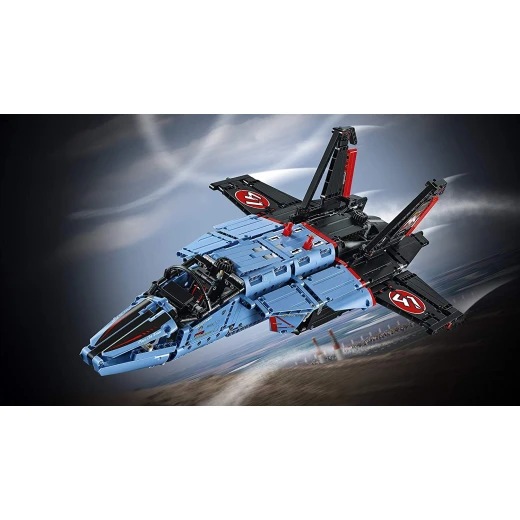 LEGO Technic Race Jet Aircraft Building Blocks for Boys 10 to 16 Years (1151 Pcs) - ليجو - Image 4