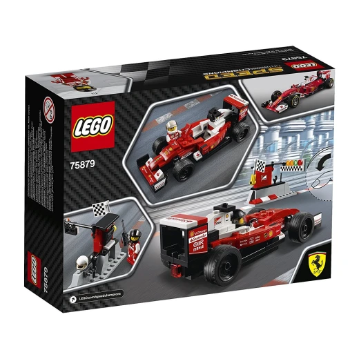 LEGO Speed Champions Scuderia Ferrari SF16-H Building Blocks Car for Kids 7 to 14 Years (184 Pcs) - ليجو - Image 6